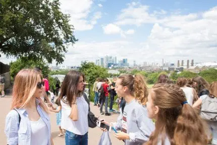 greenwich angleterre jeunes visite