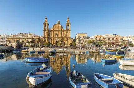 Église à Sliema, Malte
