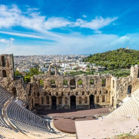 Ancient theater in Greece, Athnes